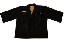 Kyoto Kimono (black/camel brown) - BOGUK