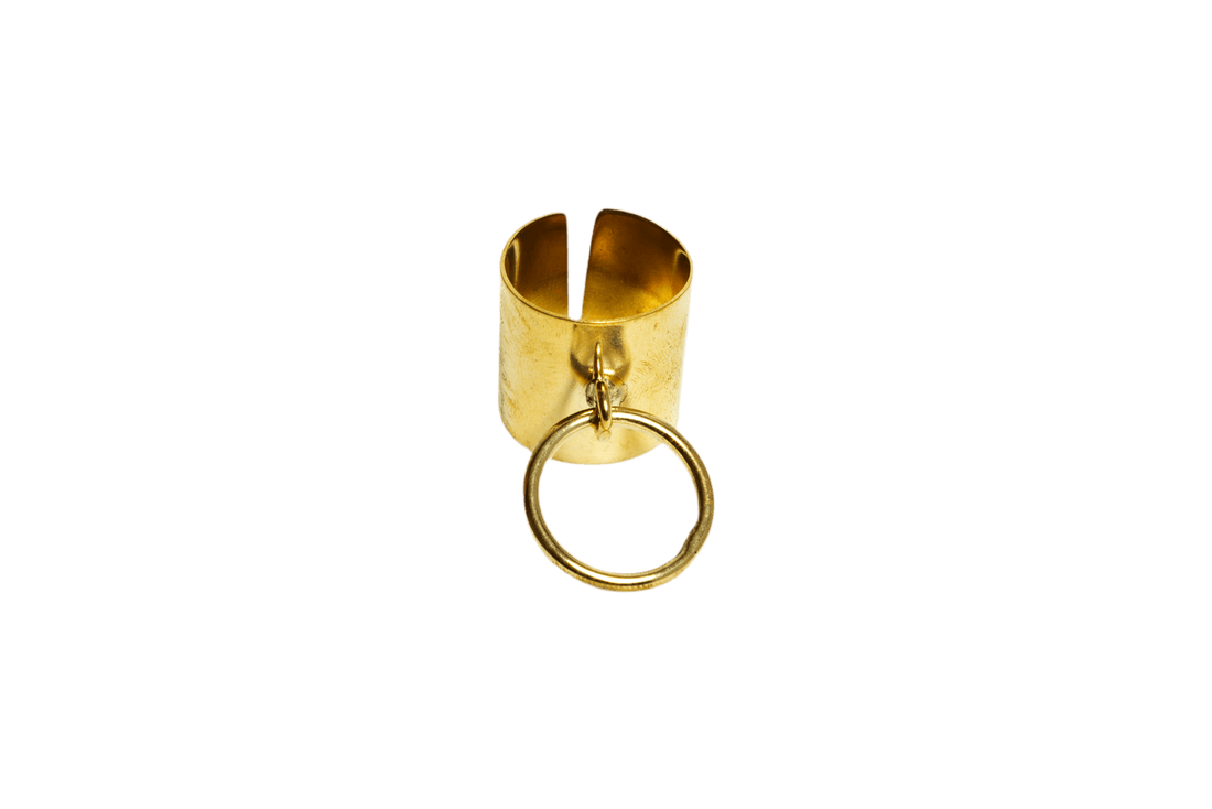 Dog Tag Brass Ring - BOGUK