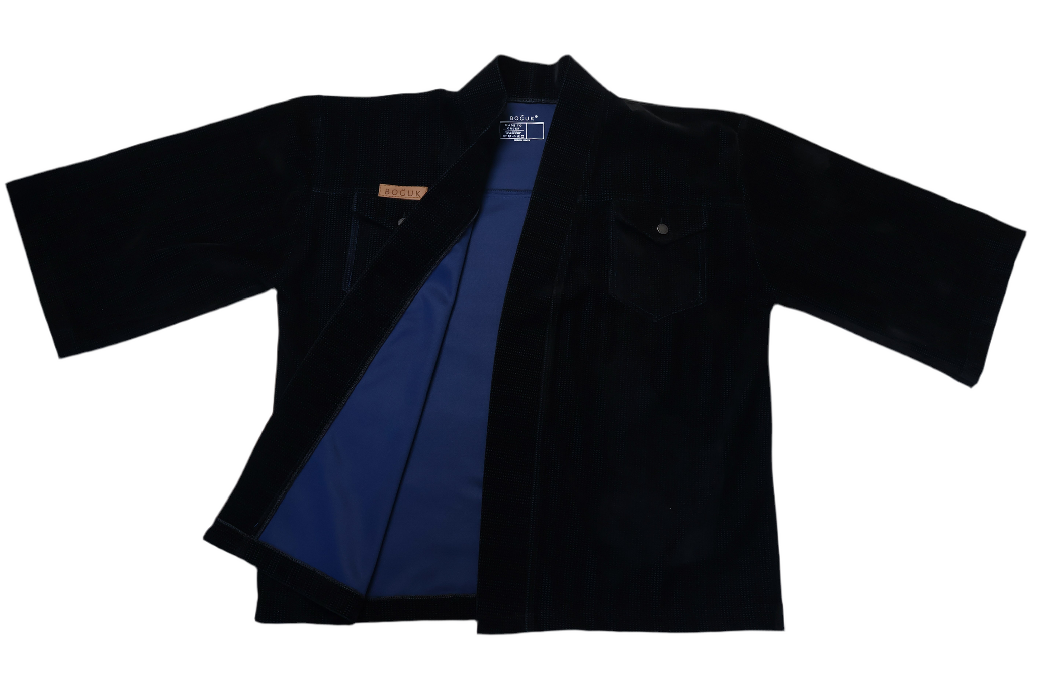 Kyoto Kimono (black/blue) - BOGUK