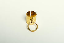 Dog Tag Brass Ring - BOGUK