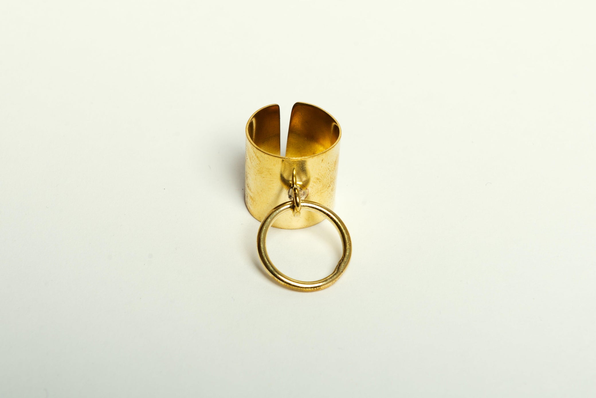Dog Tag Brass Ring - BOGUK