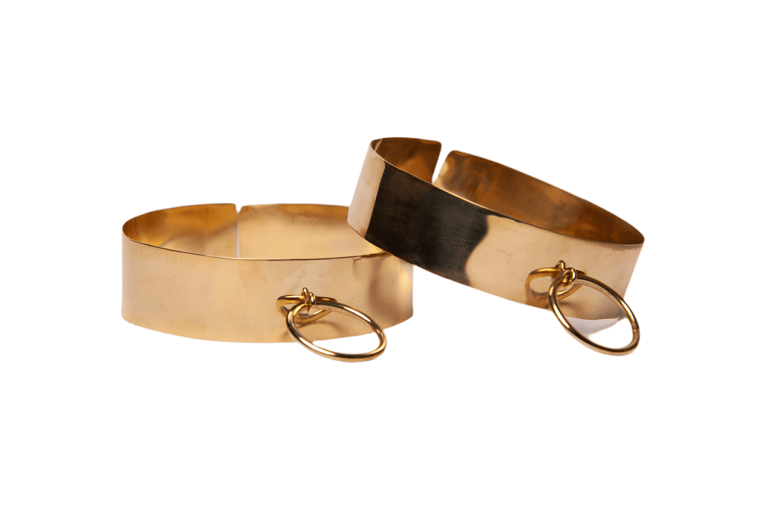 Dog Tag Brass Choker - BOGUK