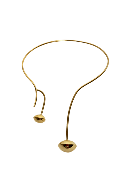 Andera Drop Brass Choker