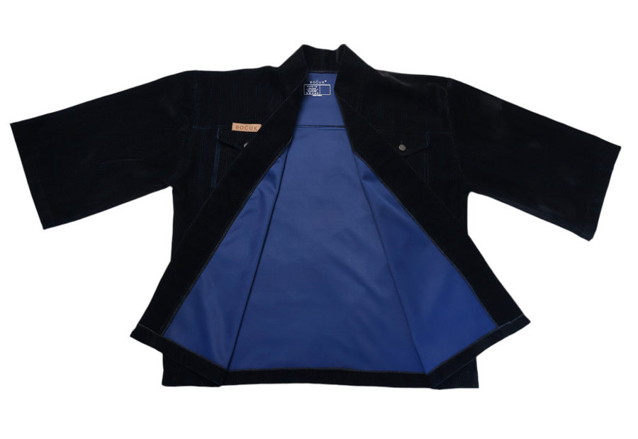 Kyoto Kimono (black/blue) - BOGUK
