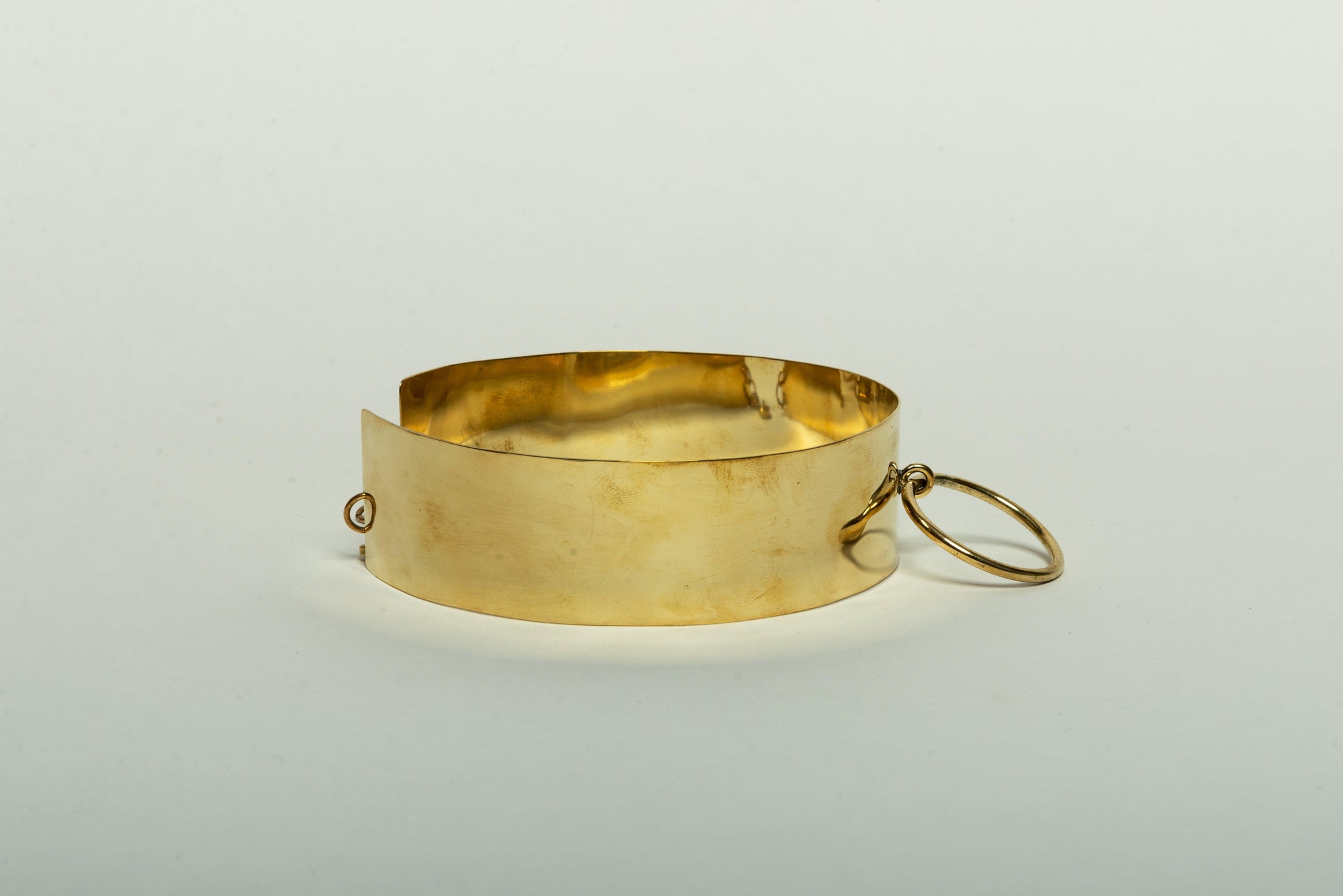 Dog Tag Brass Choker - BOGUK